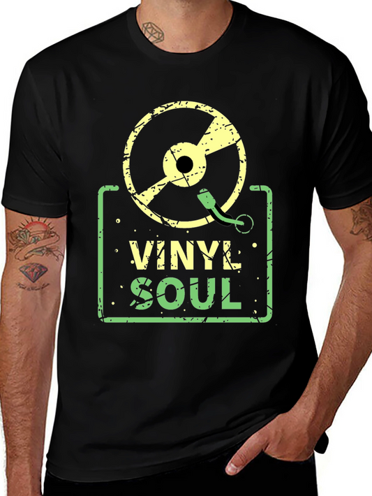 Vinyl Soul Retro Graphic Tee