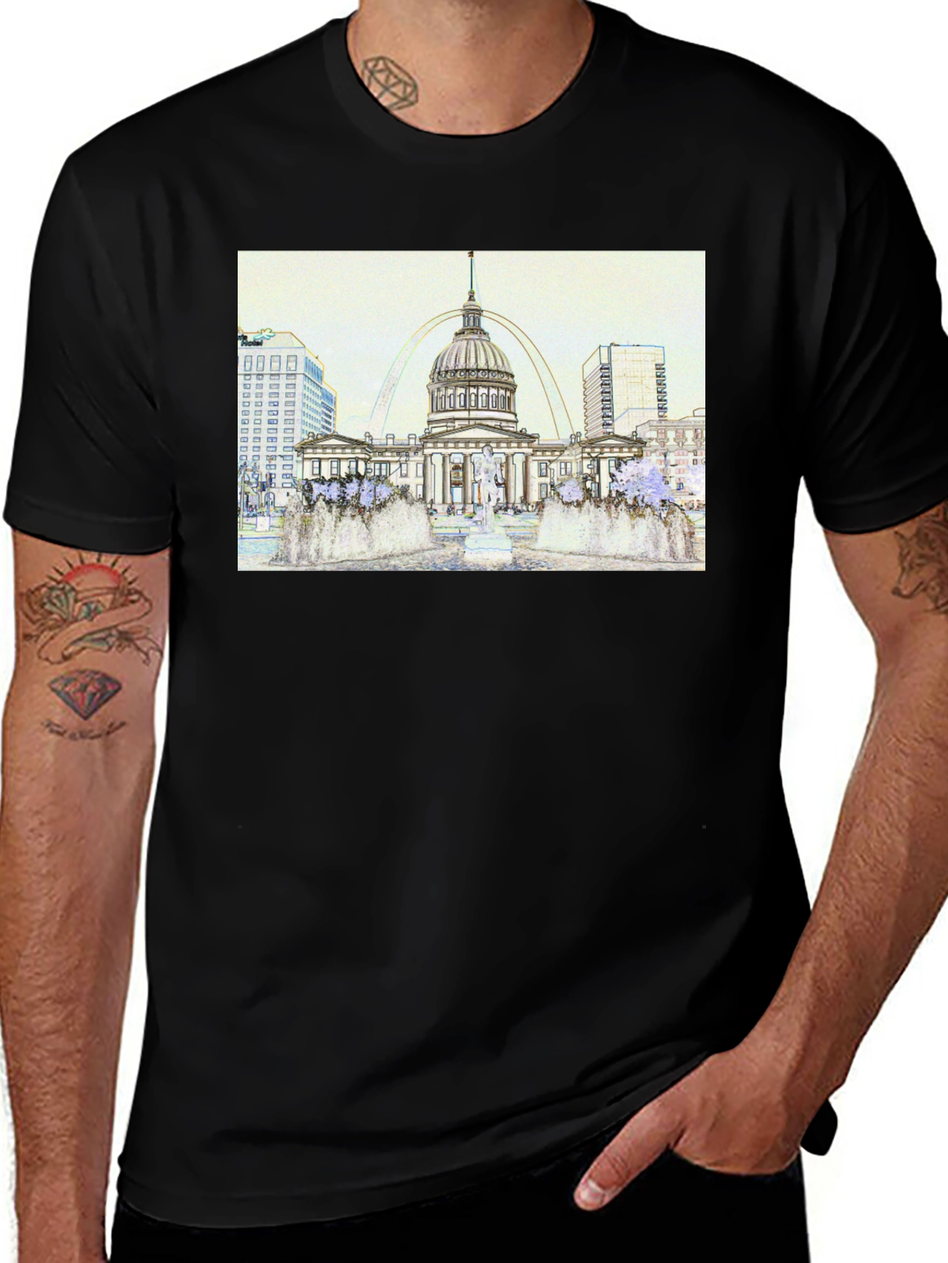 St. Louis Arch T-Shirt - City Pride Tee
