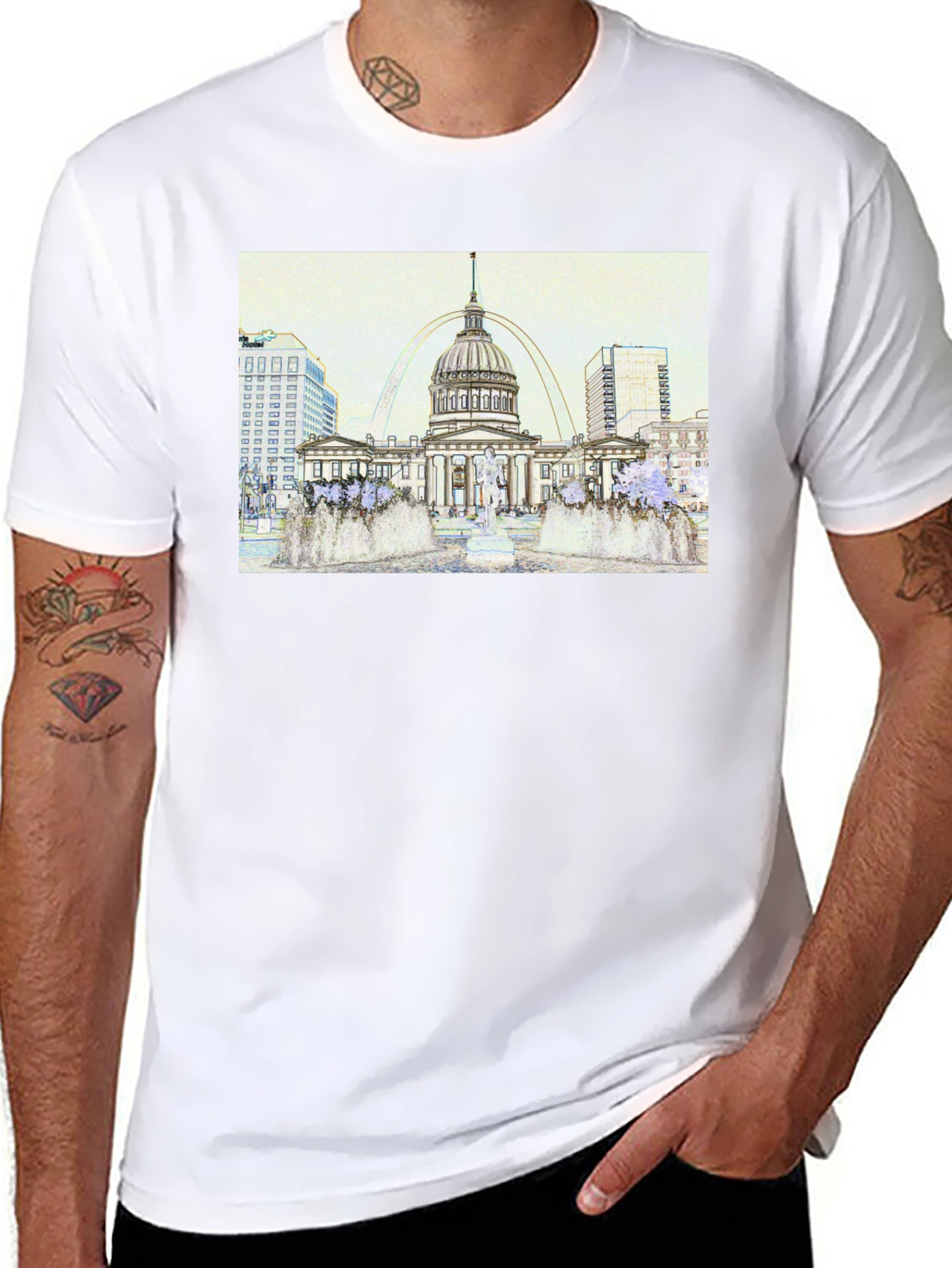 St. Louis Arch T-Shirt - City Pride Tee