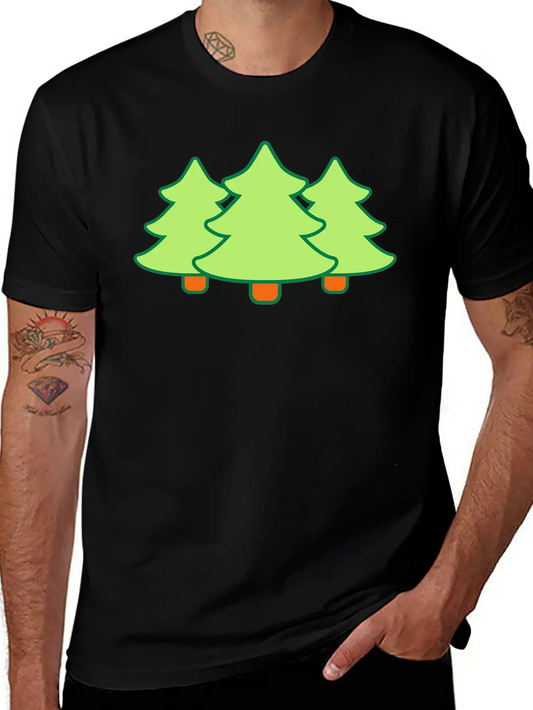 3 Little Fir Comfortable Minimalist Graphic Tee – Summer Style Essential