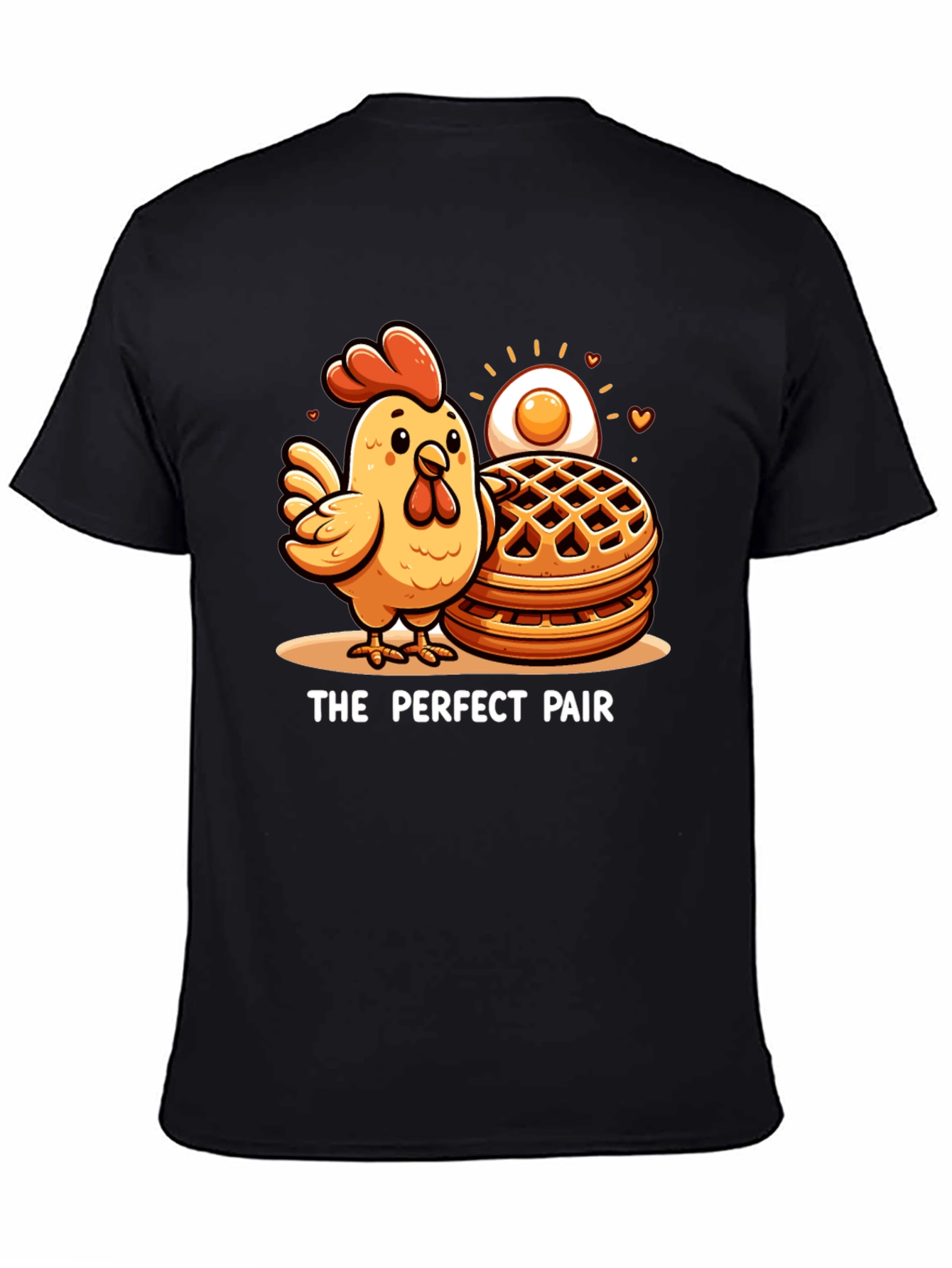 The Perfect Pair Chicken & Waffles Graphic Tee