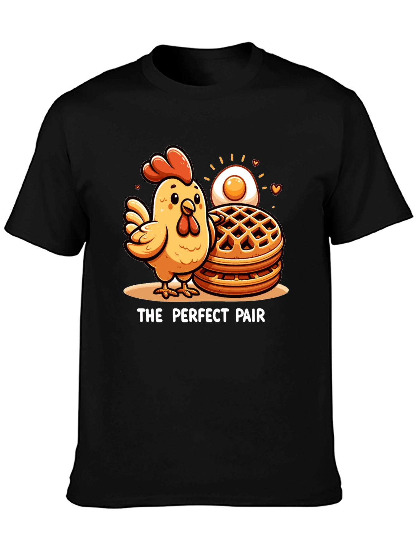 The Perfect Pair Chicken & Waffles Graphic Tee
