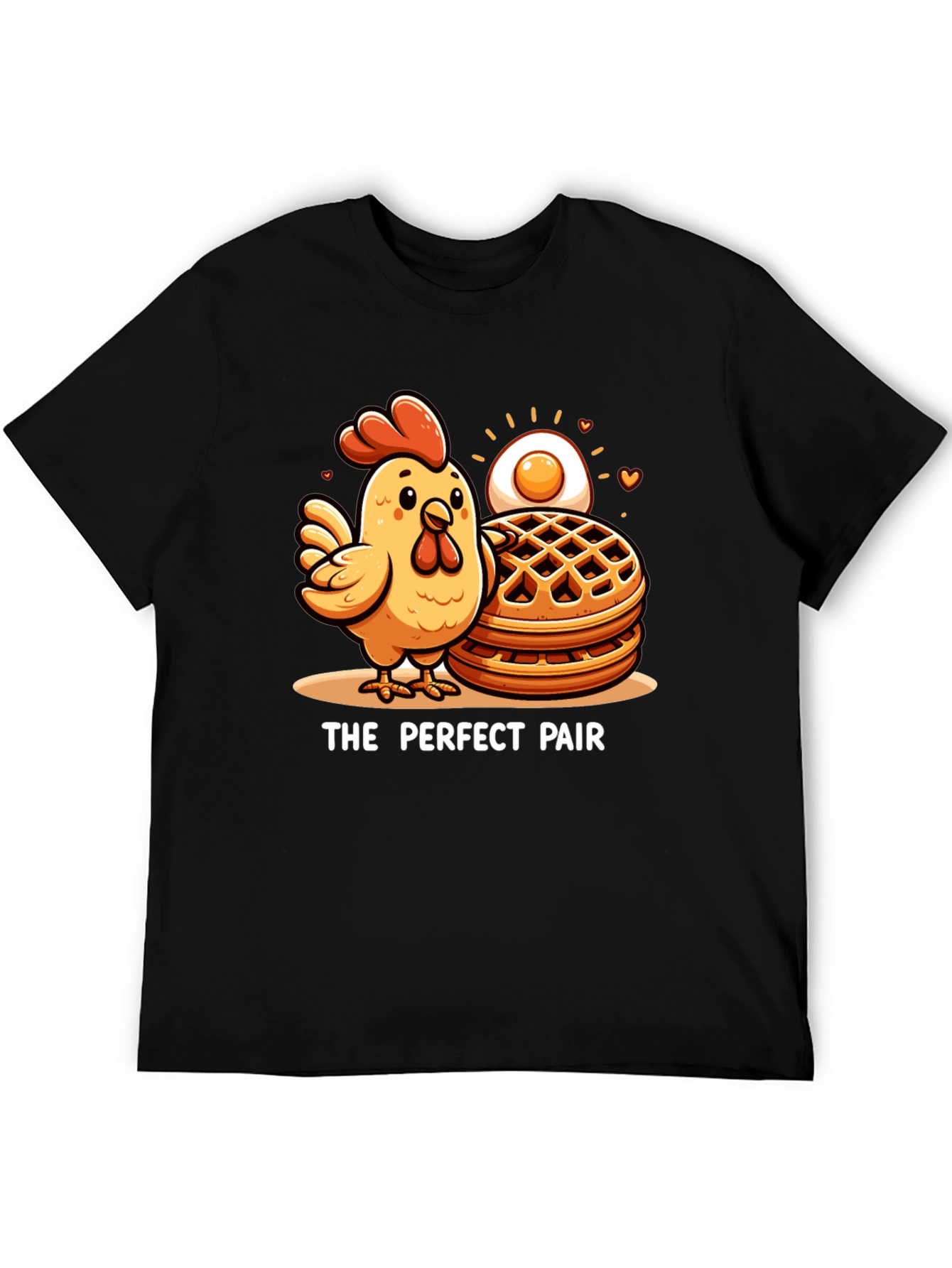 The Perfect Pair Chicken & Waffles Graphic Tee