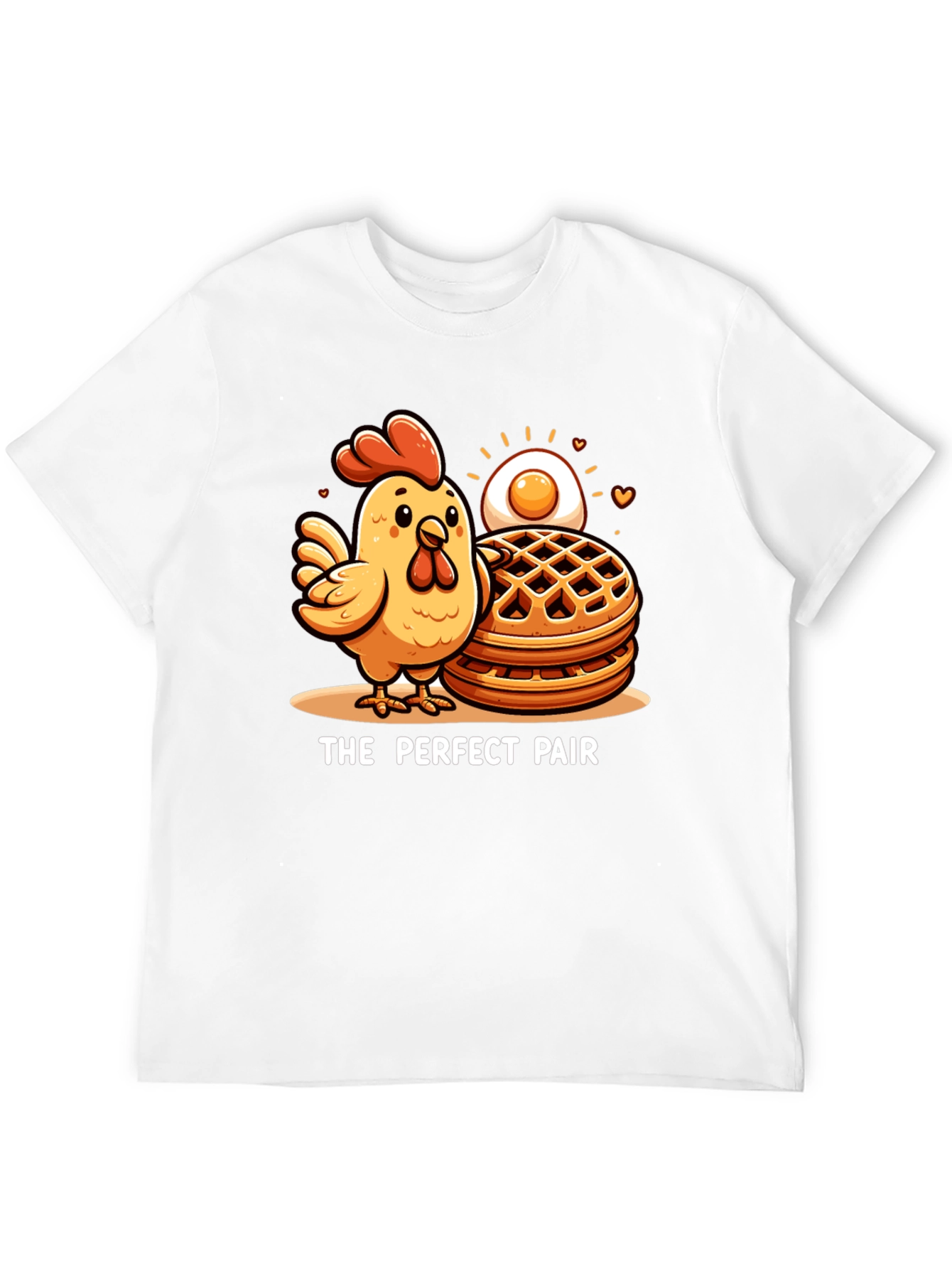 The Perfect Pair Chicken & Waffles Graphic Tee
