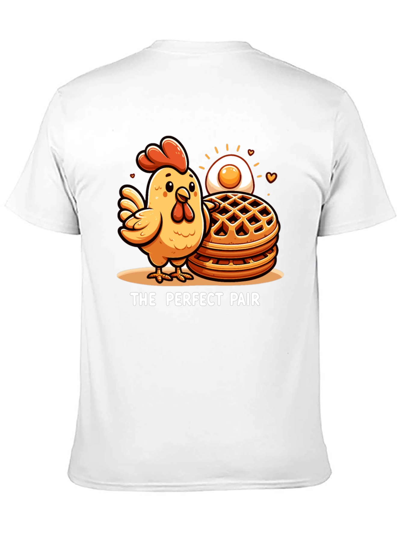 The Perfect Pair Chicken & Waffles Graphic Tee