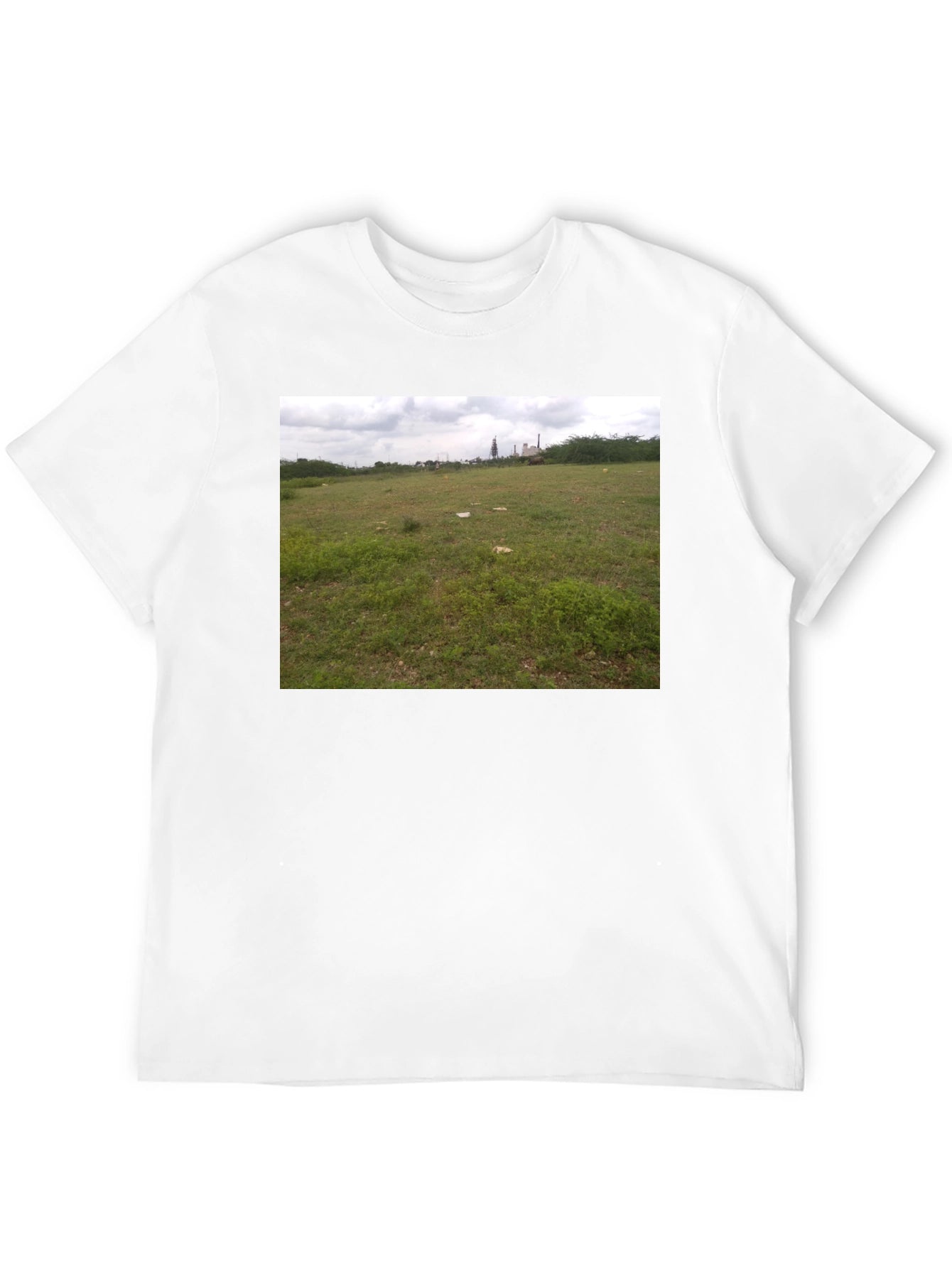 Nature Scene Black T-Shirt