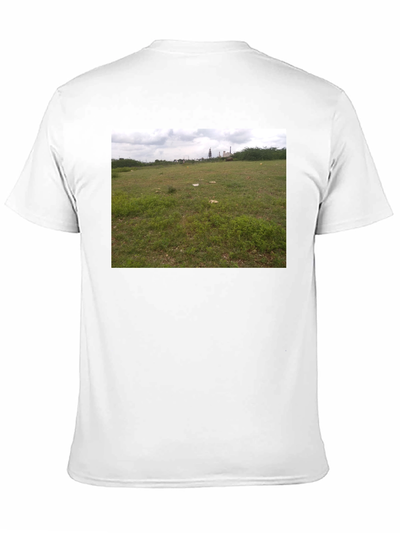 Nature Scene Black T-Shirt