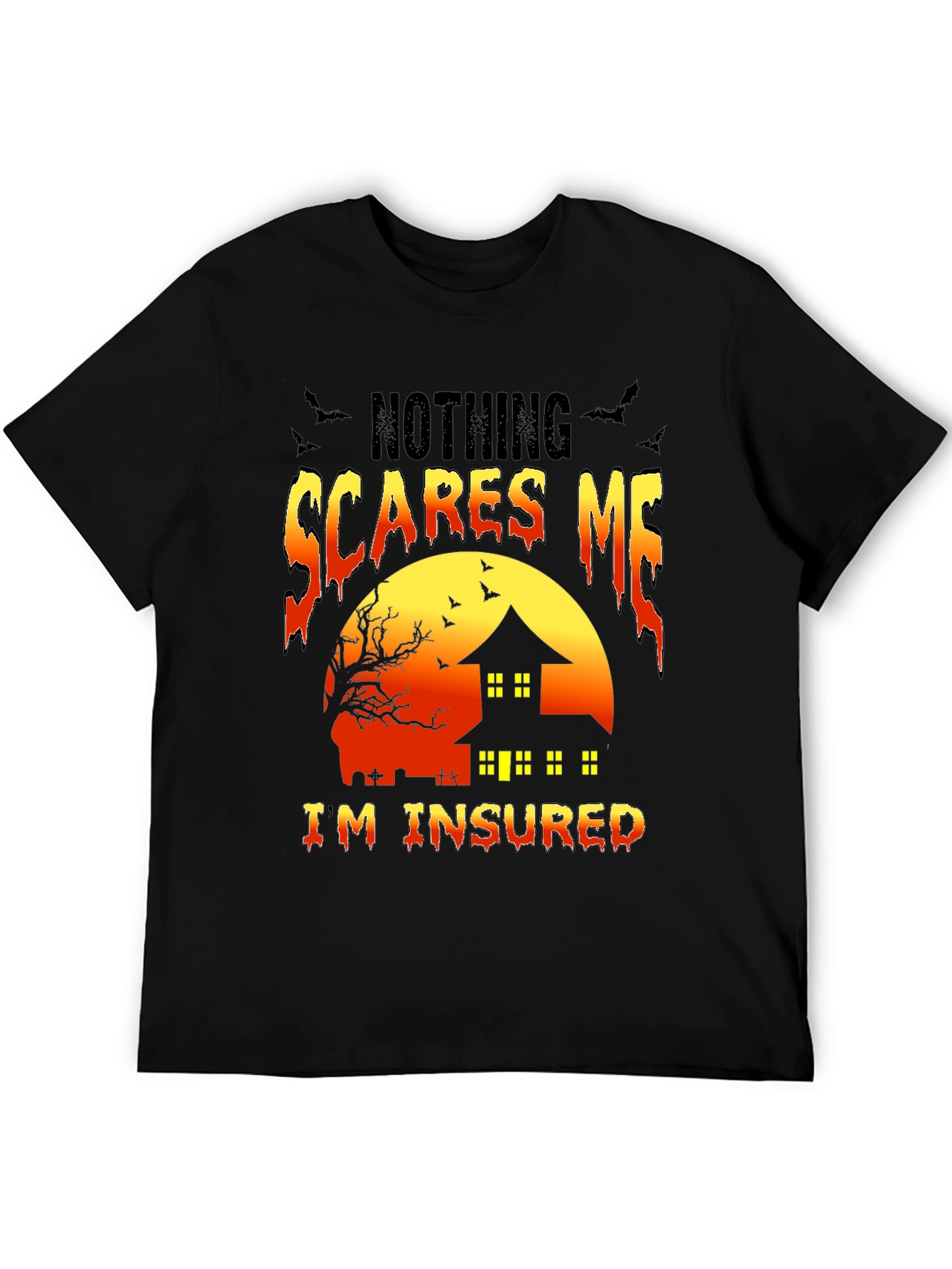 Nothing Scares Me T-Shirt - Halloween Graphic Tee