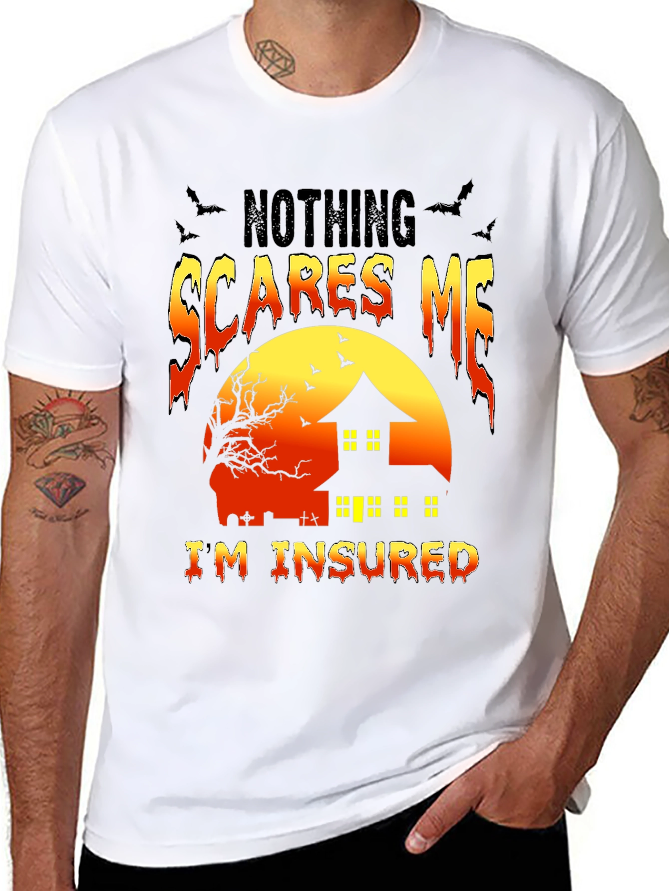 Nothing Scares Me T-Shirt - Halloween Graphic Tee