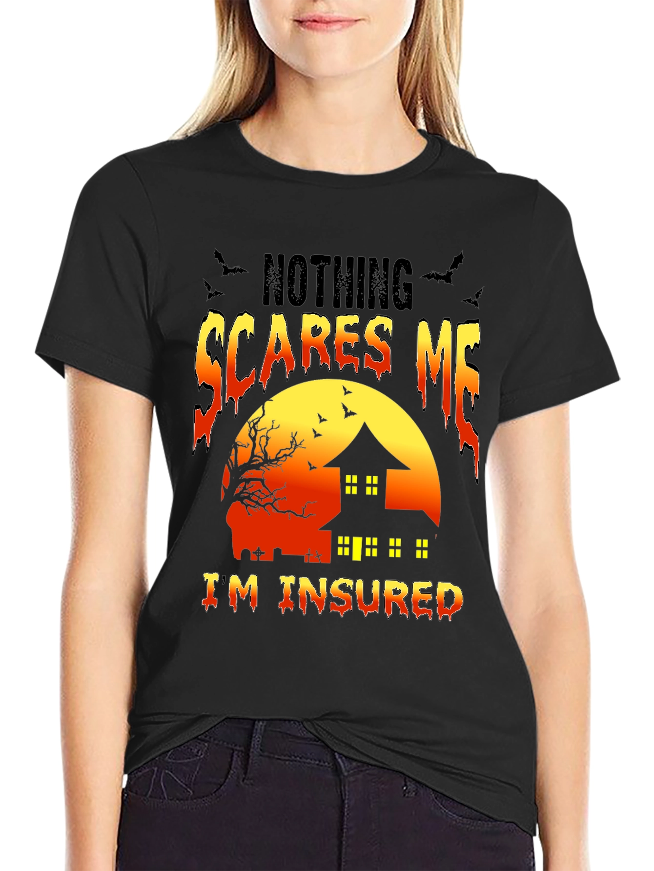 Nothing Scares Me T-Shirt - Halloween Graphic Tee