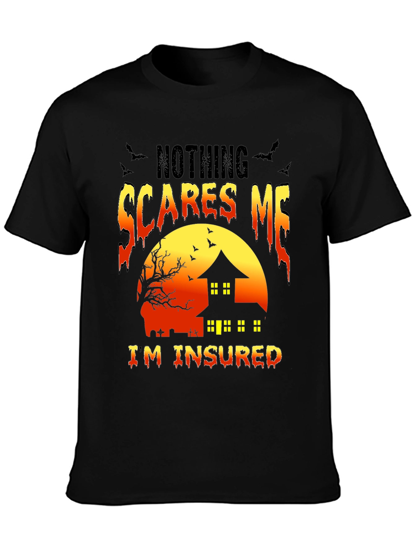 Nothing Scares Me T-Shirt - Halloween Graphic Tee