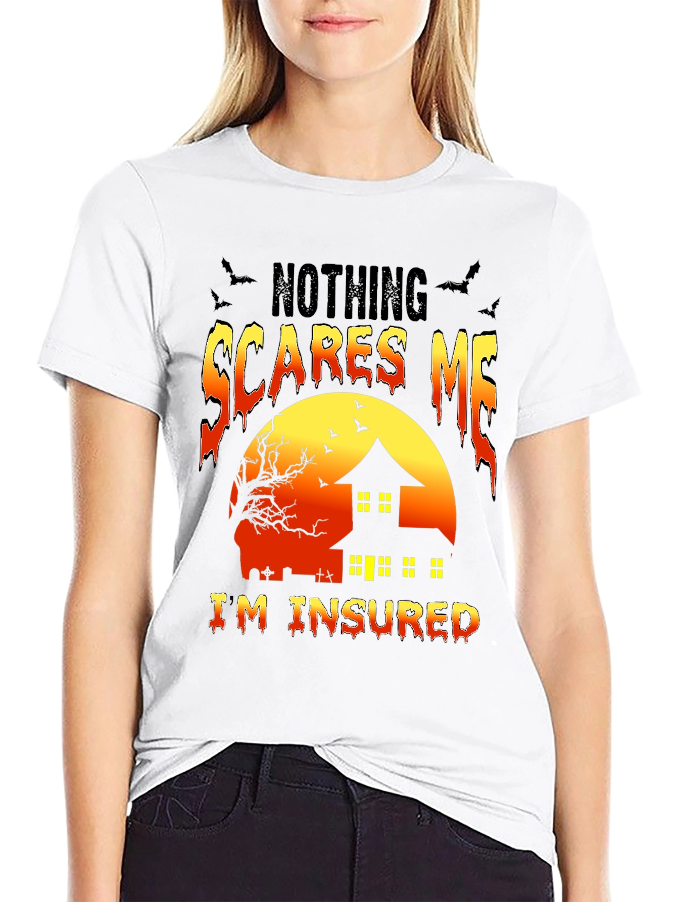 Nothing Scares Me T-Shirt - Halloween Graphic Tee
