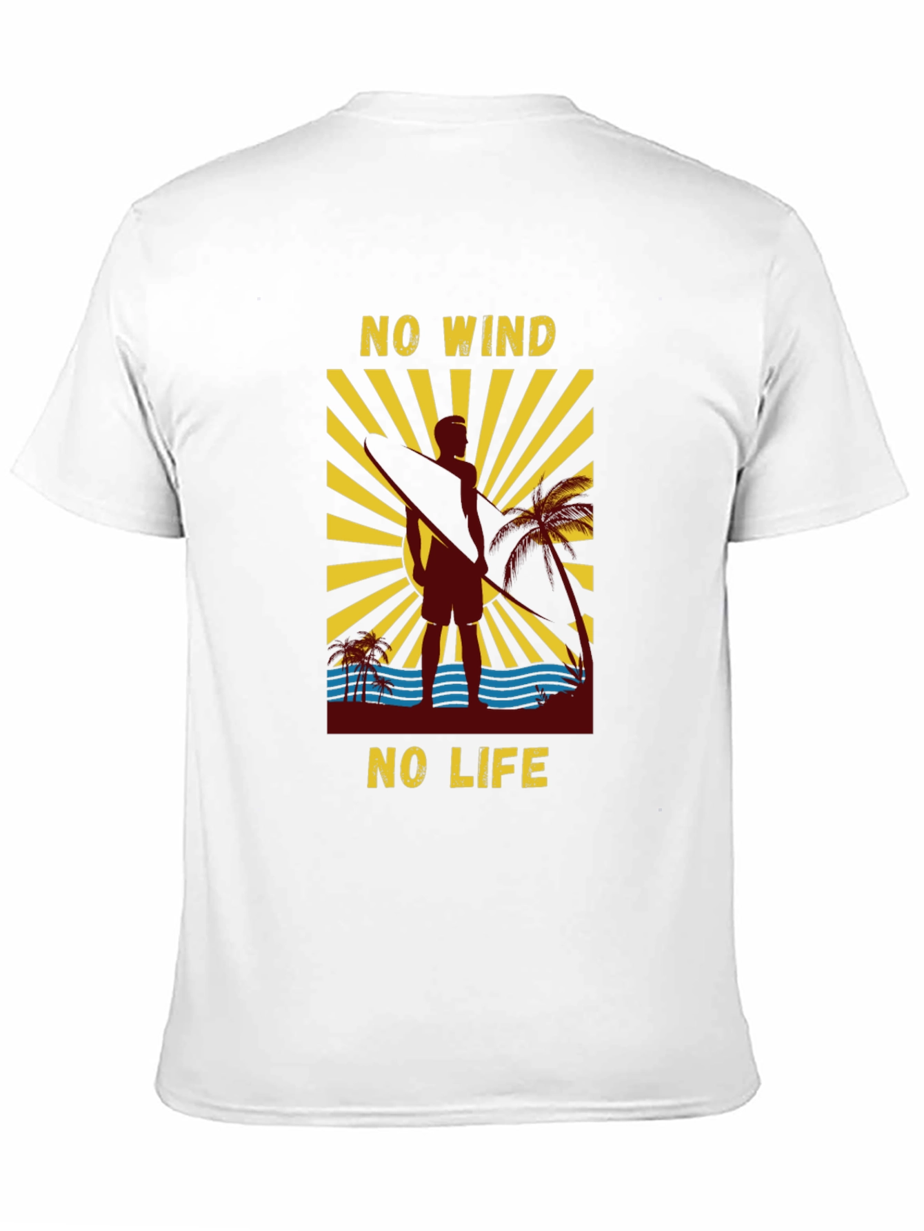 No Wind No Life Graphic T-Shirt