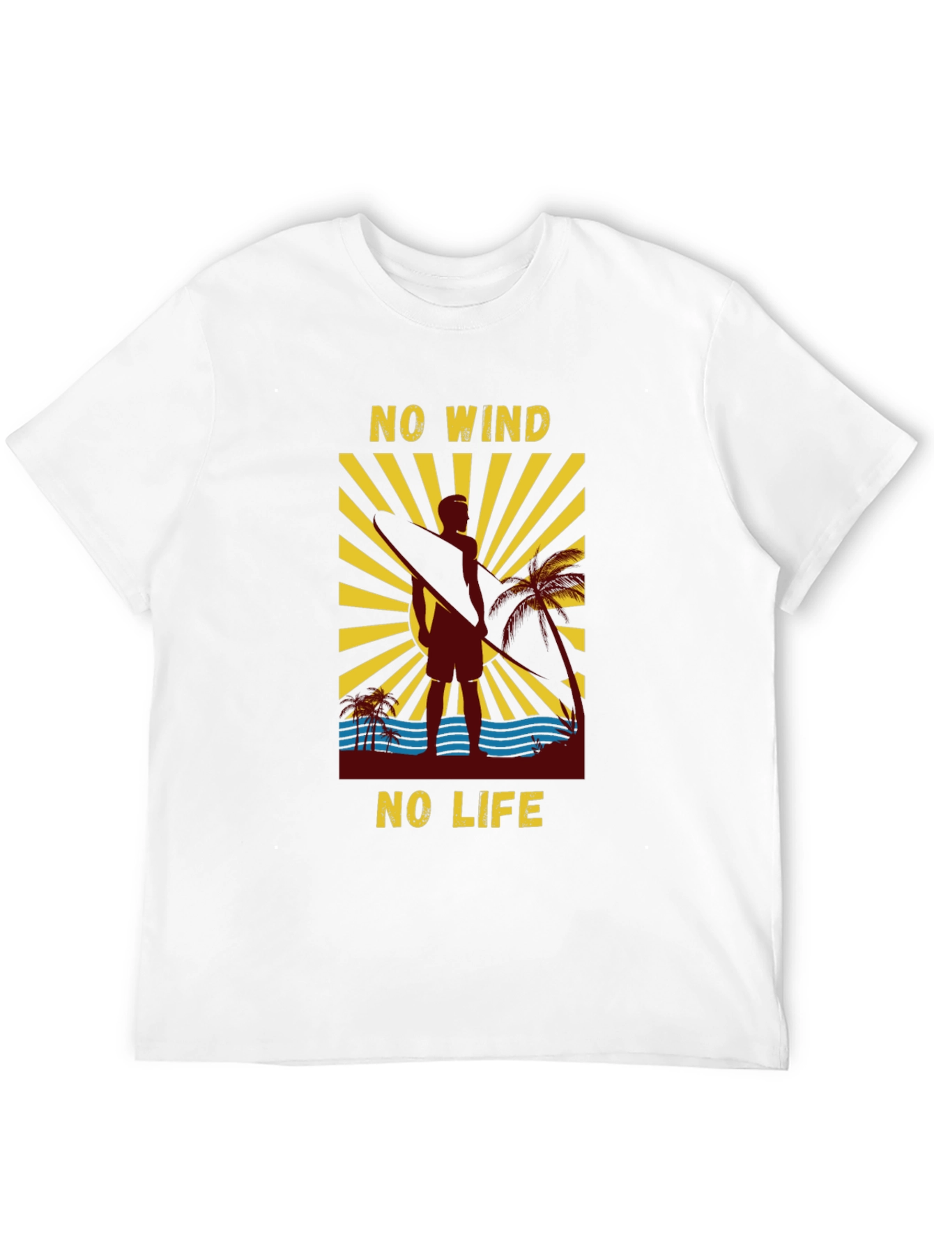No Wind No Life Graphic T-Shirt