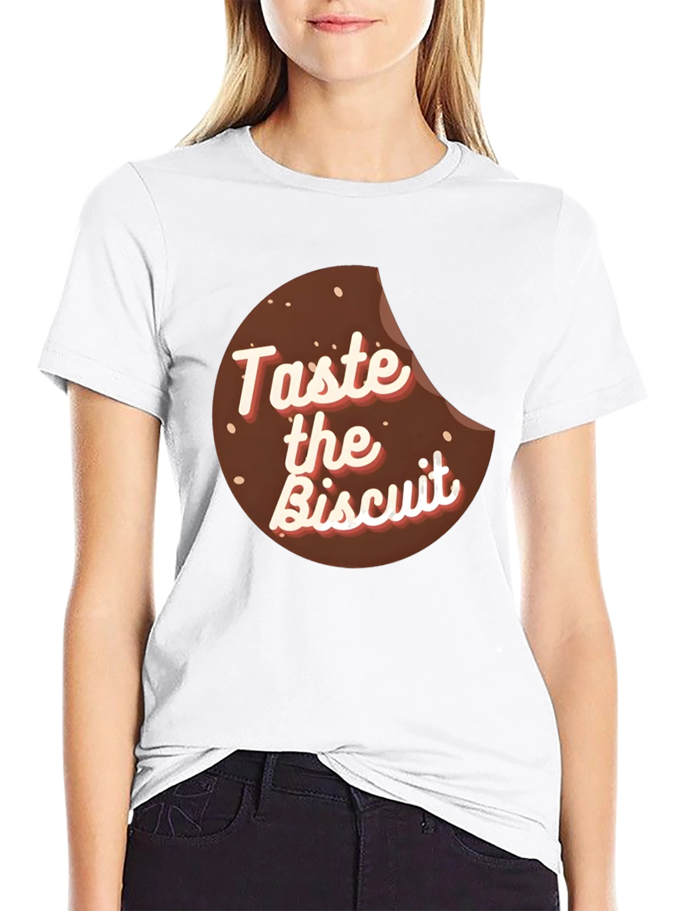 Taste the Biscuit Graphic T-Shirt