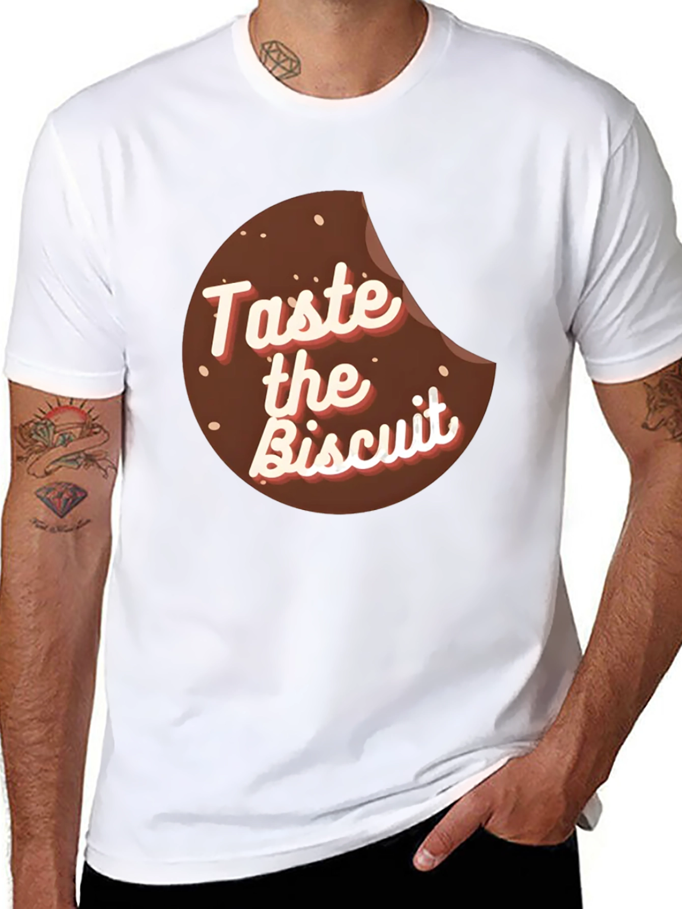 Taste the Biscuit Graphic T-Shirt
