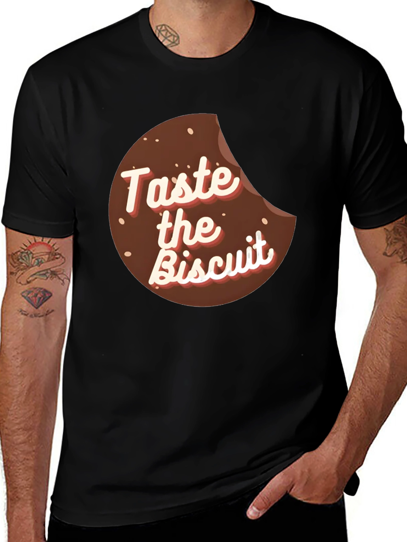 Taste the Biscuit Graphic T-Shirt