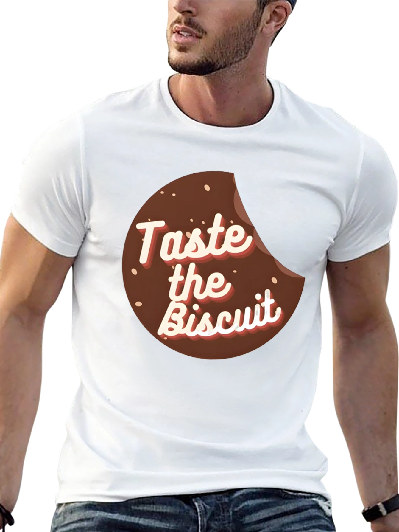 Taste the Biscuit Graphic T-Shirt
