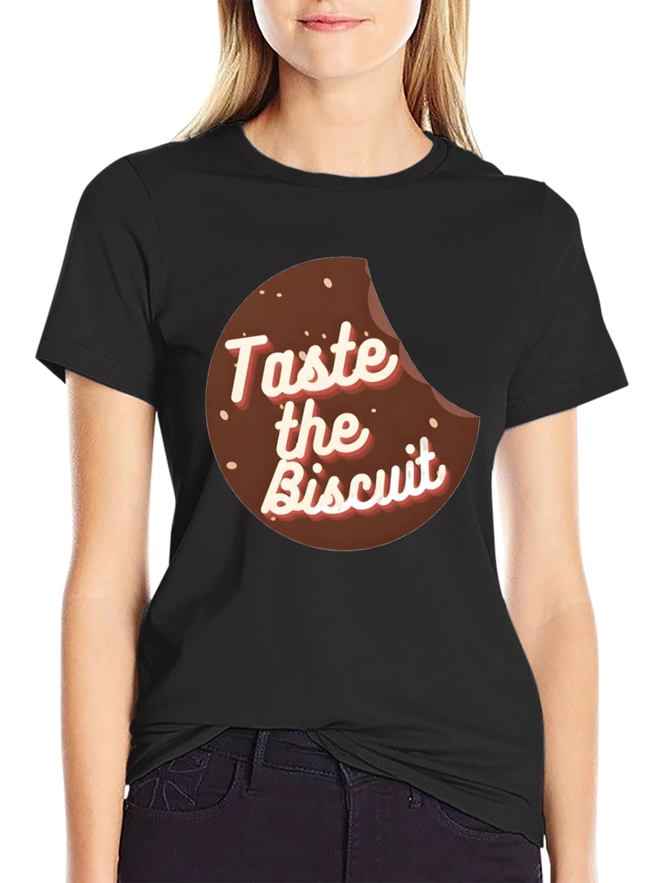 Taste the Biscuit Graphic T-Shirt