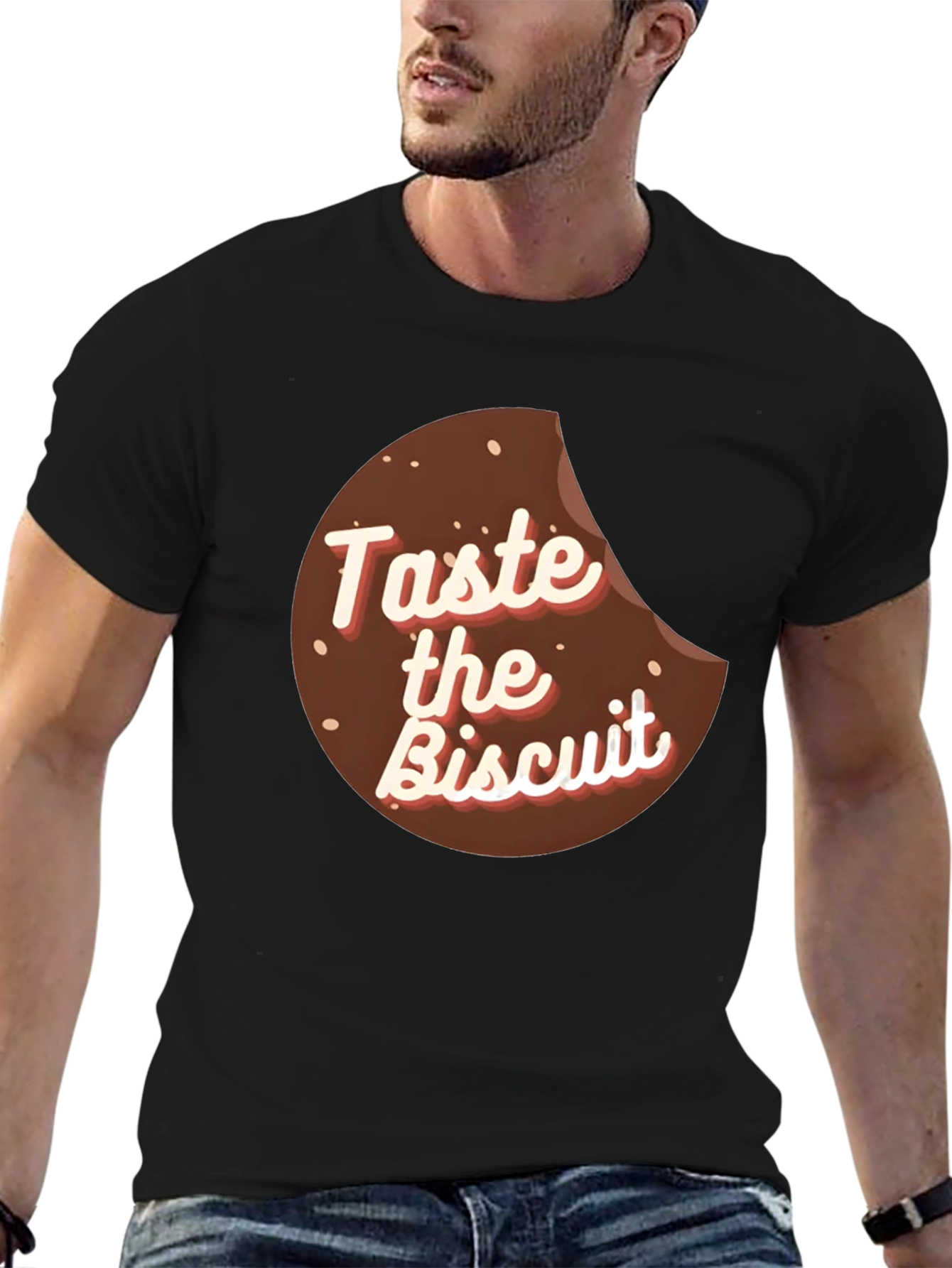 Taste the Biscuit Graphic T-Shirt