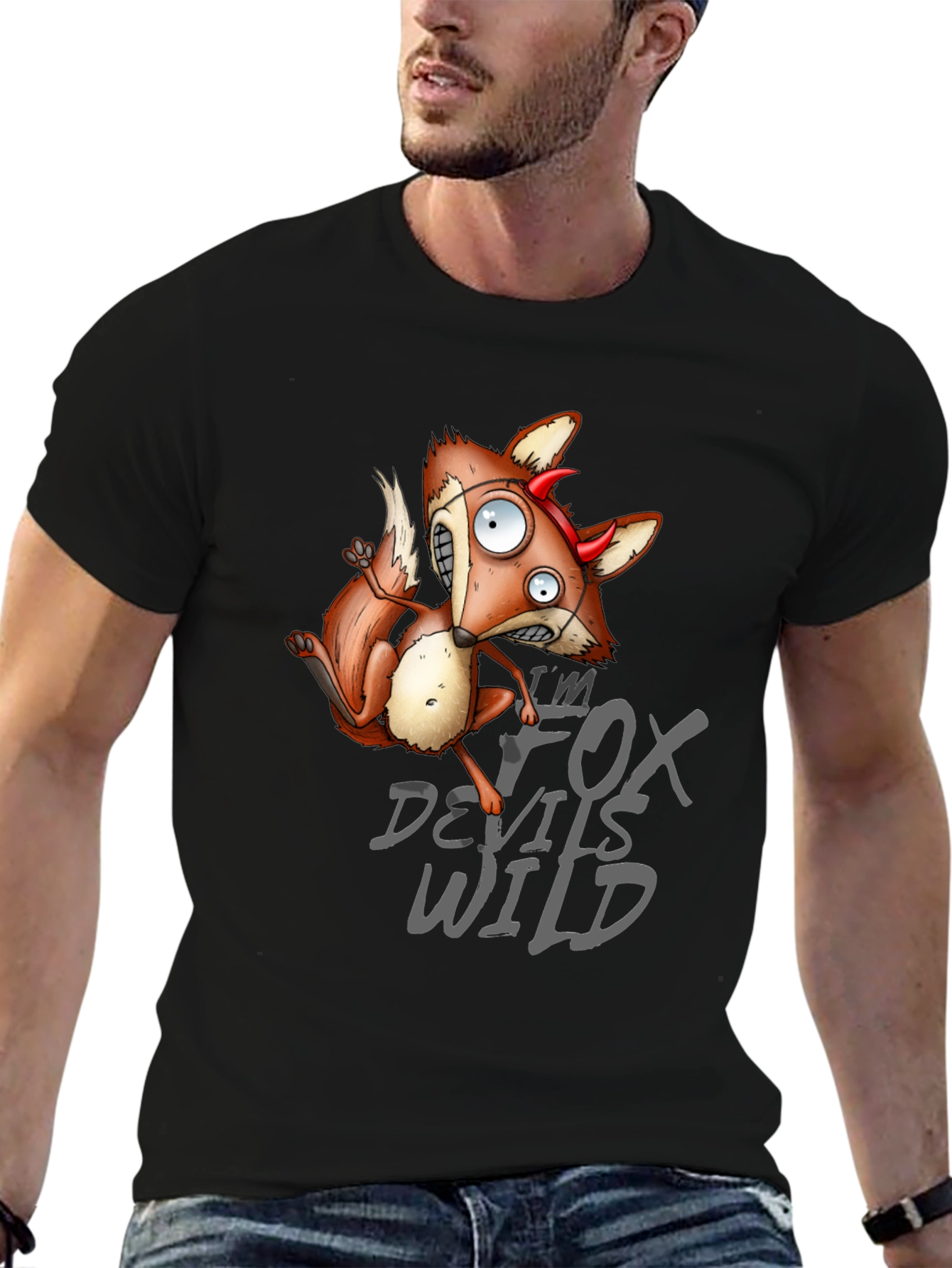 Im Fox Devils Wild Graphic T-Shirt