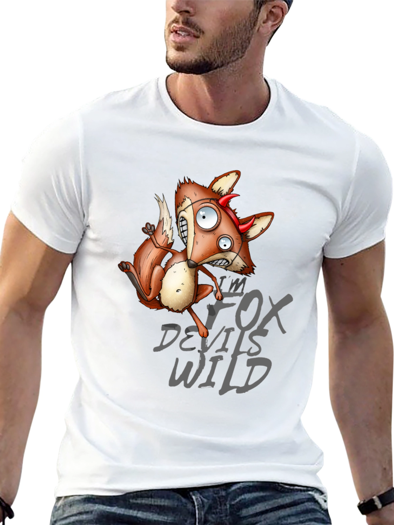 Im Fox Devils Wild Graphic T-Shirt