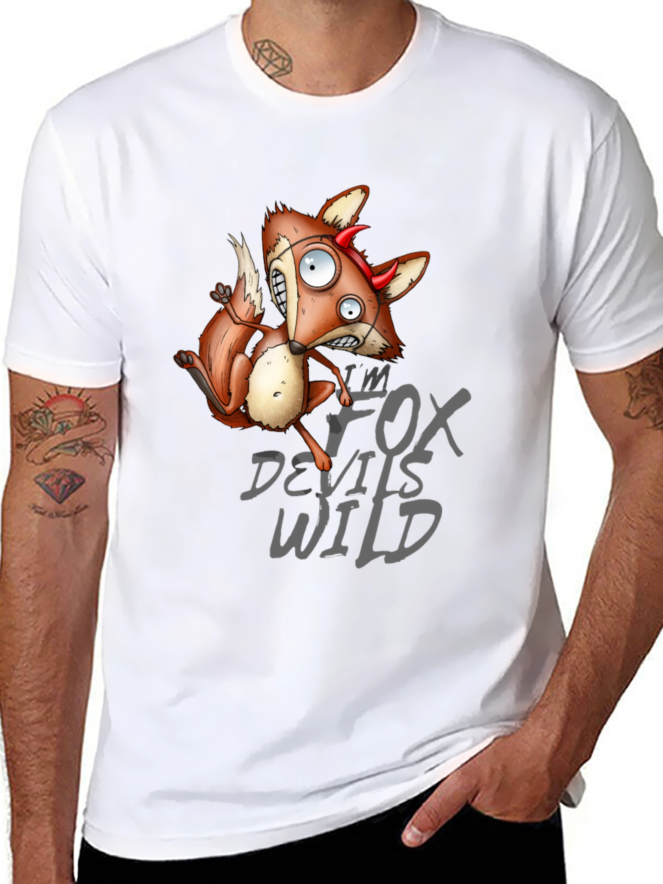 Im Fox Devils Wild Graphic T-Shirt