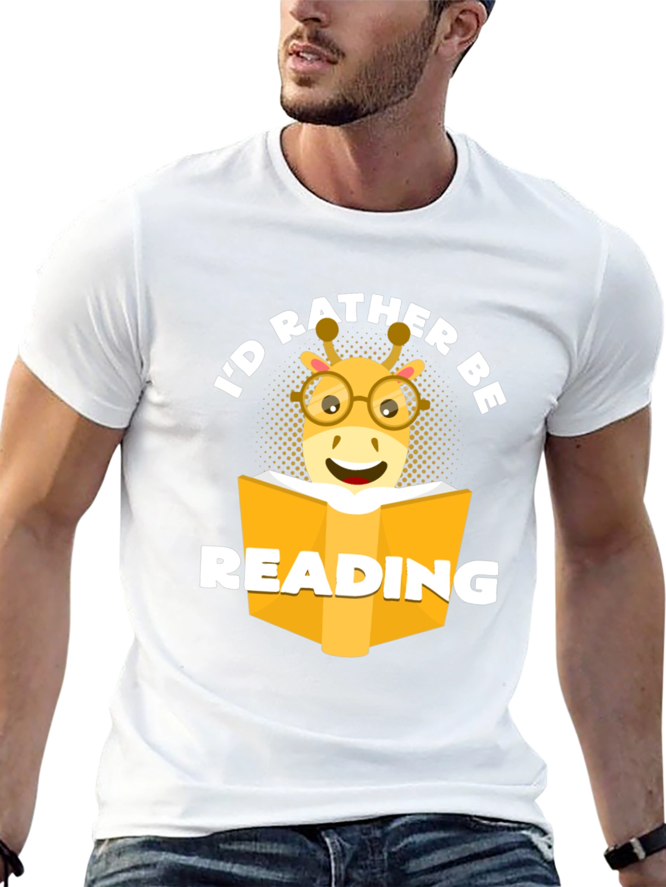 Reading Giraffe T-Shirt
