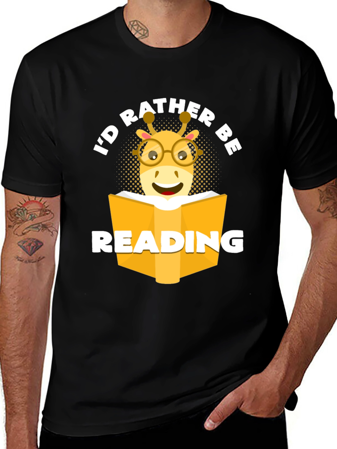 Reading Giraffe T-Shirt