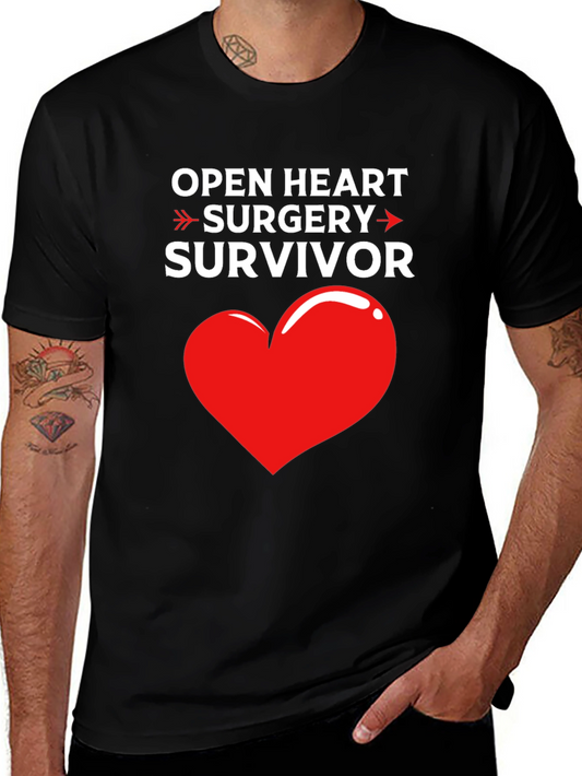 Open Heart Surgery Survivor T-Shirt