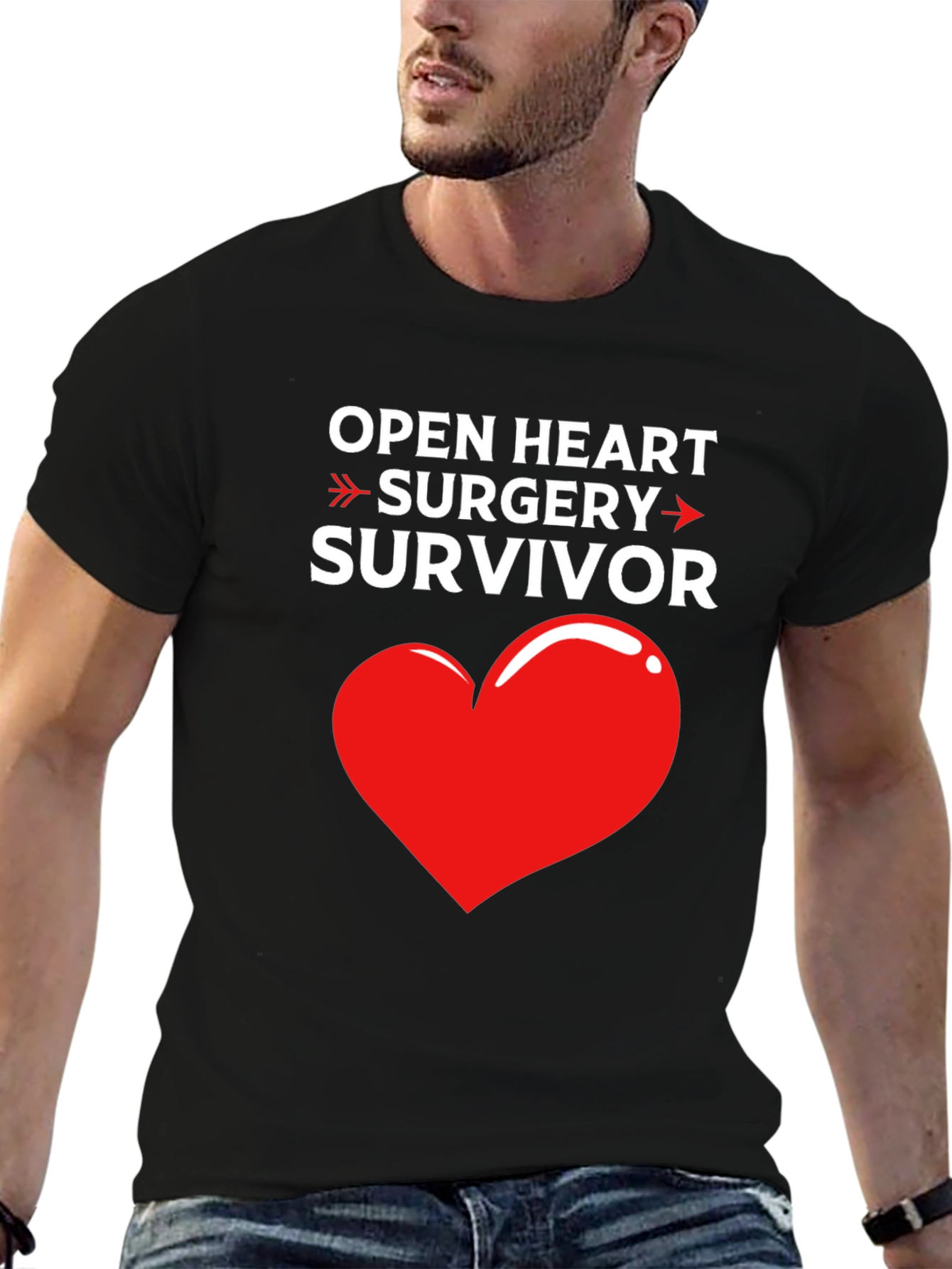 Open Heart Surgery Survivor T-Shirt
