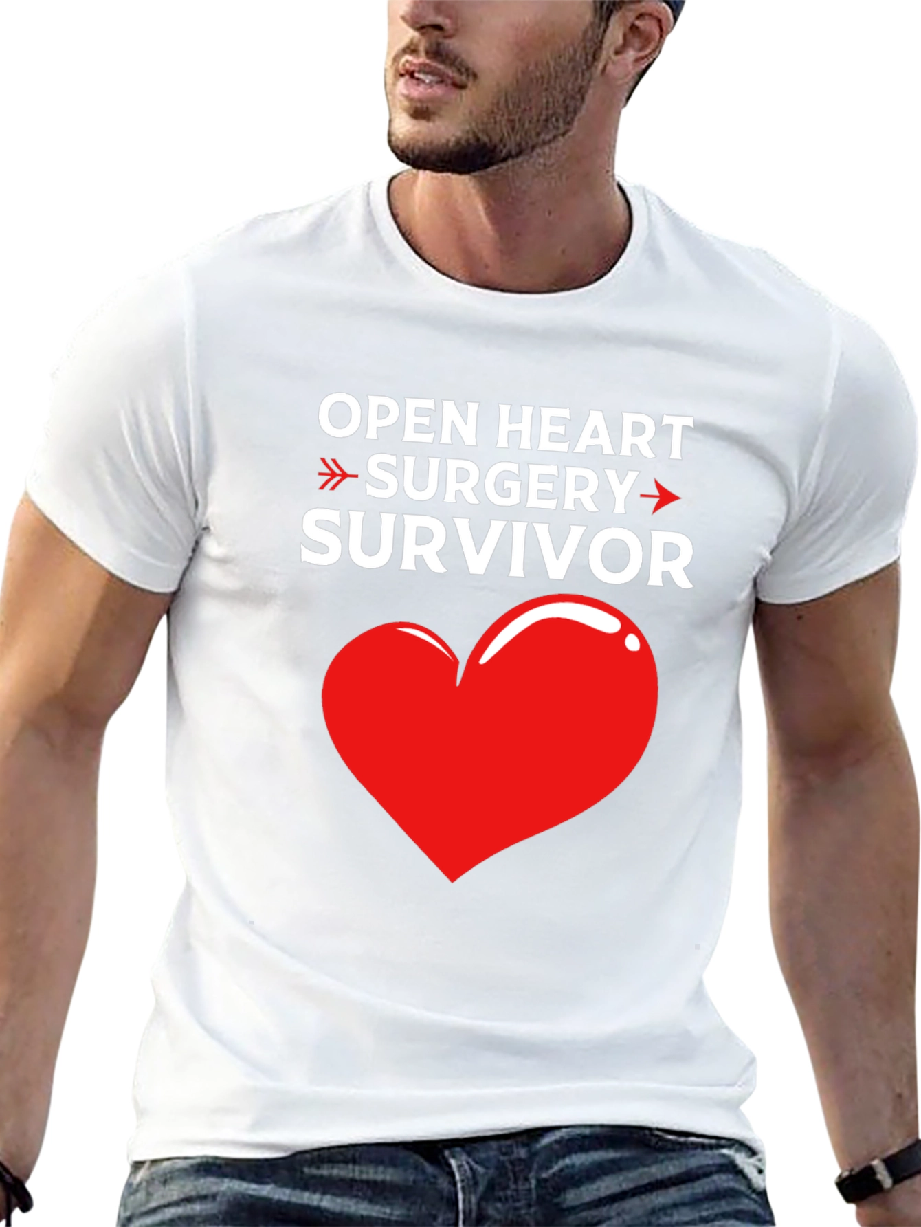 Open Heart Surgery Survivor T-Shirt