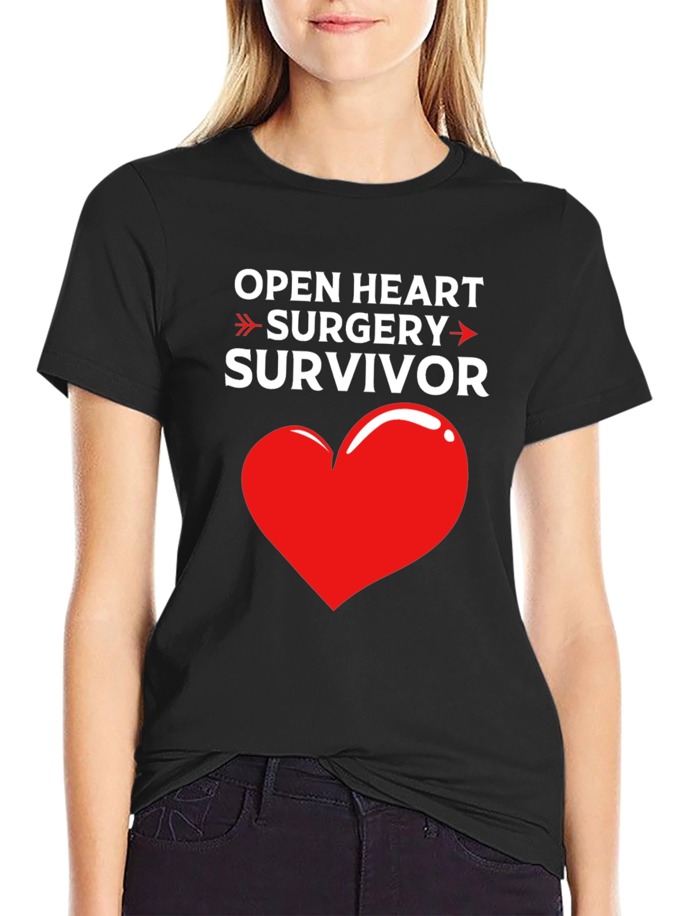 Open Heart Surgery Survivor T-Shirt