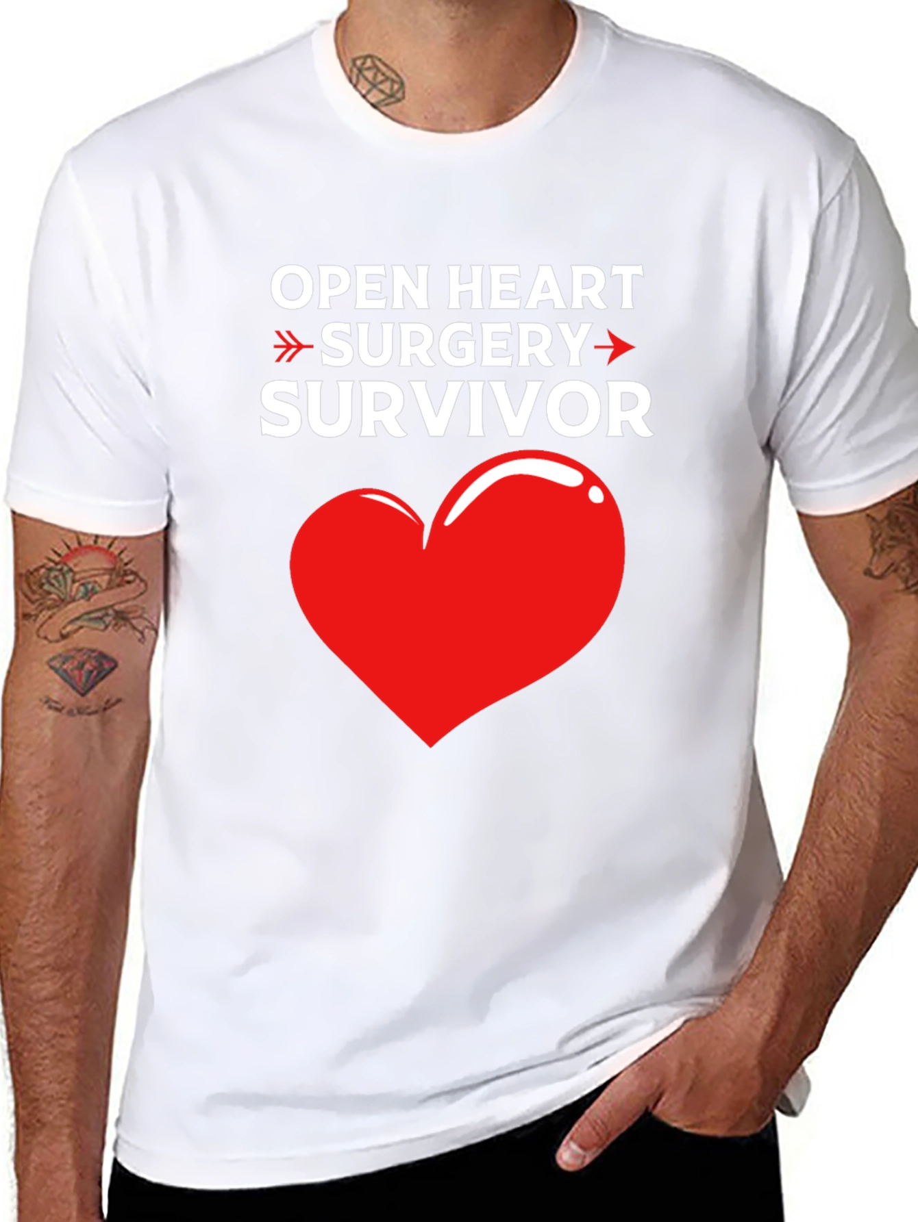 Open Heart Surgery Survivor T-Shirt