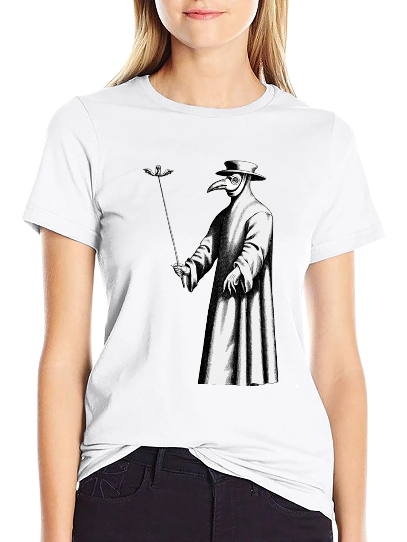 Plague Doctor Graphic Tee