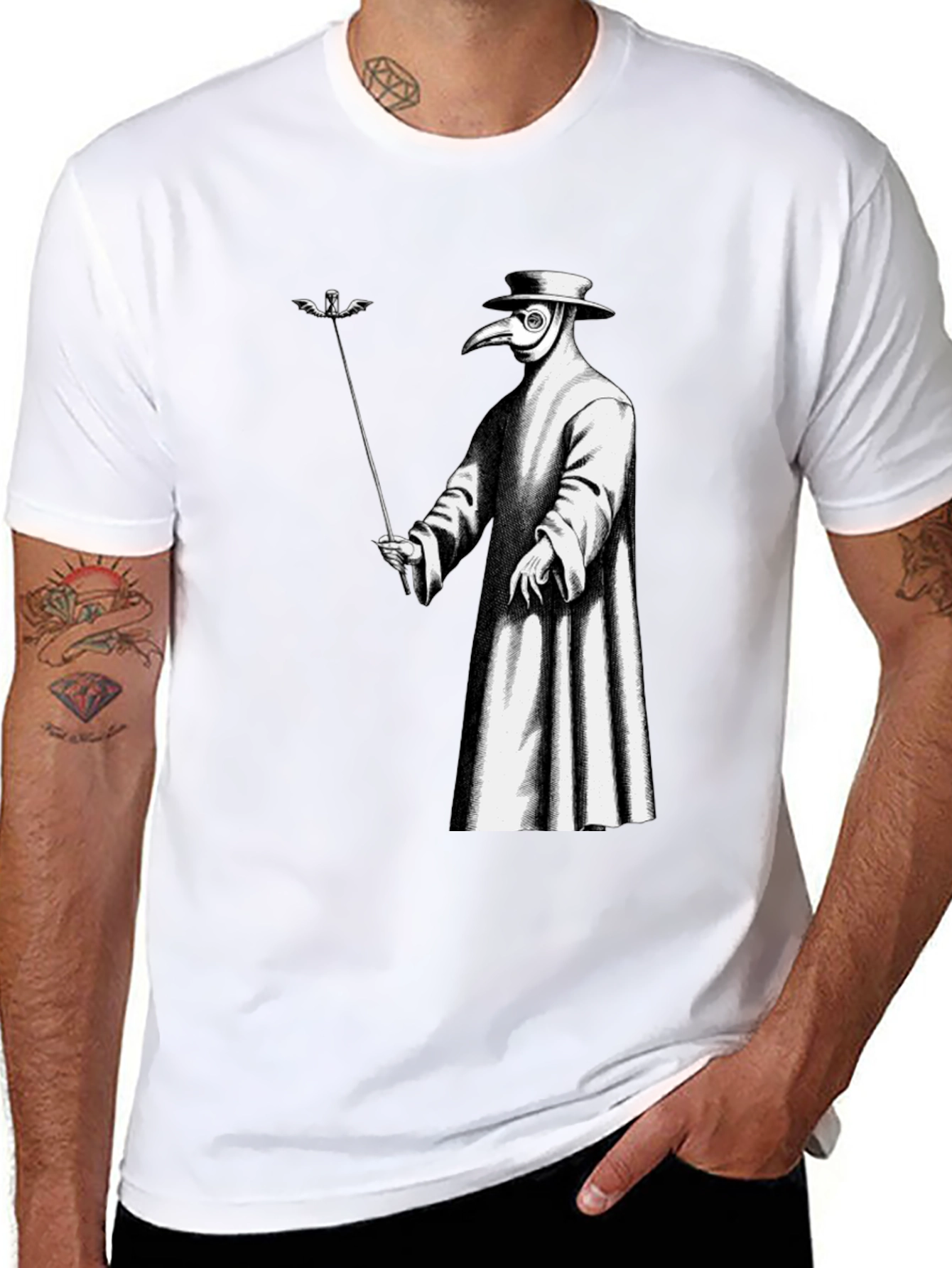 Plague Doctor Graphic Tee