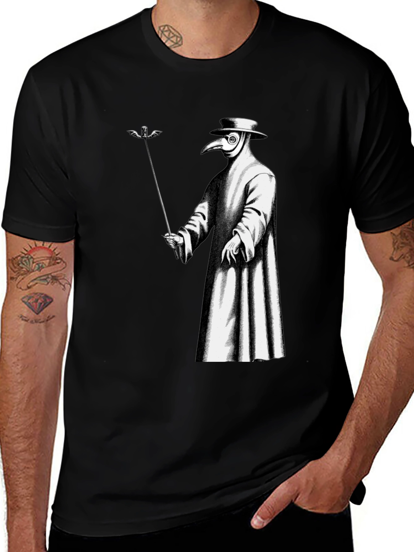 Plague Doctor Graphic Tee