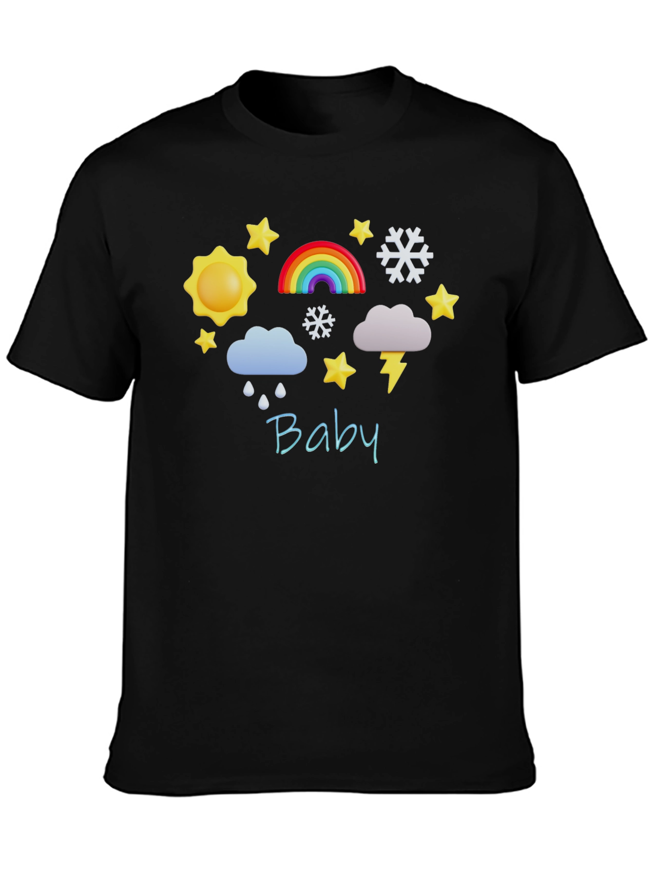Weather Baby Print T-Shirt
