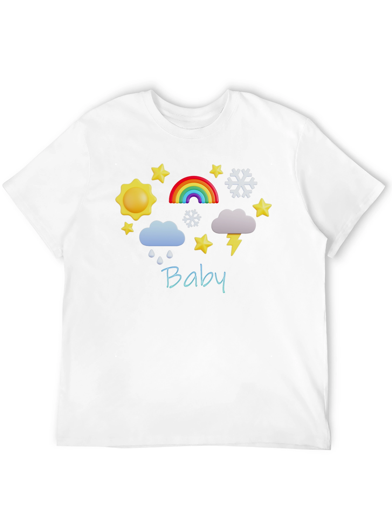 Weather Baby Print T-Shirt