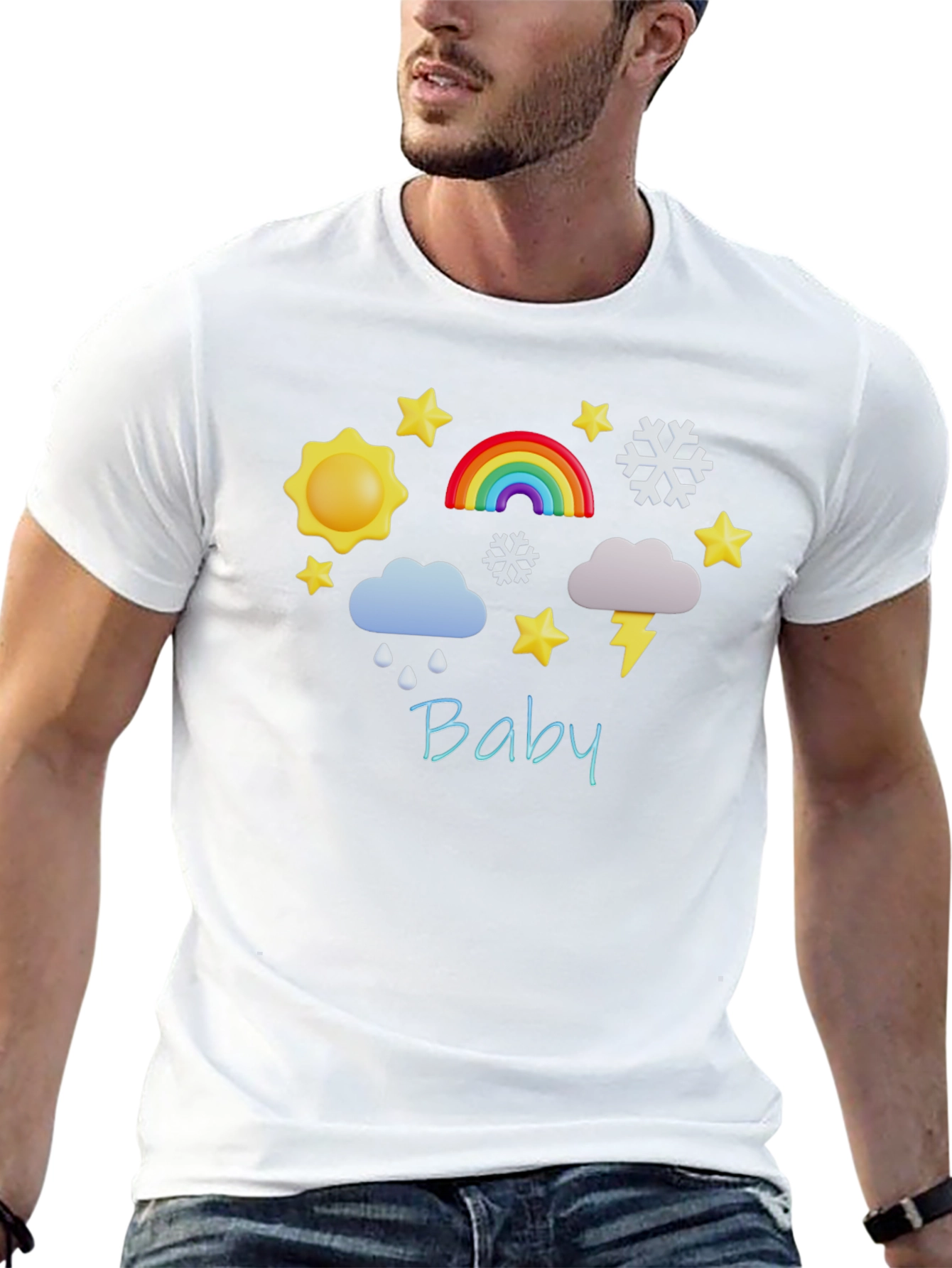 Weather Baby Print T-Shirt