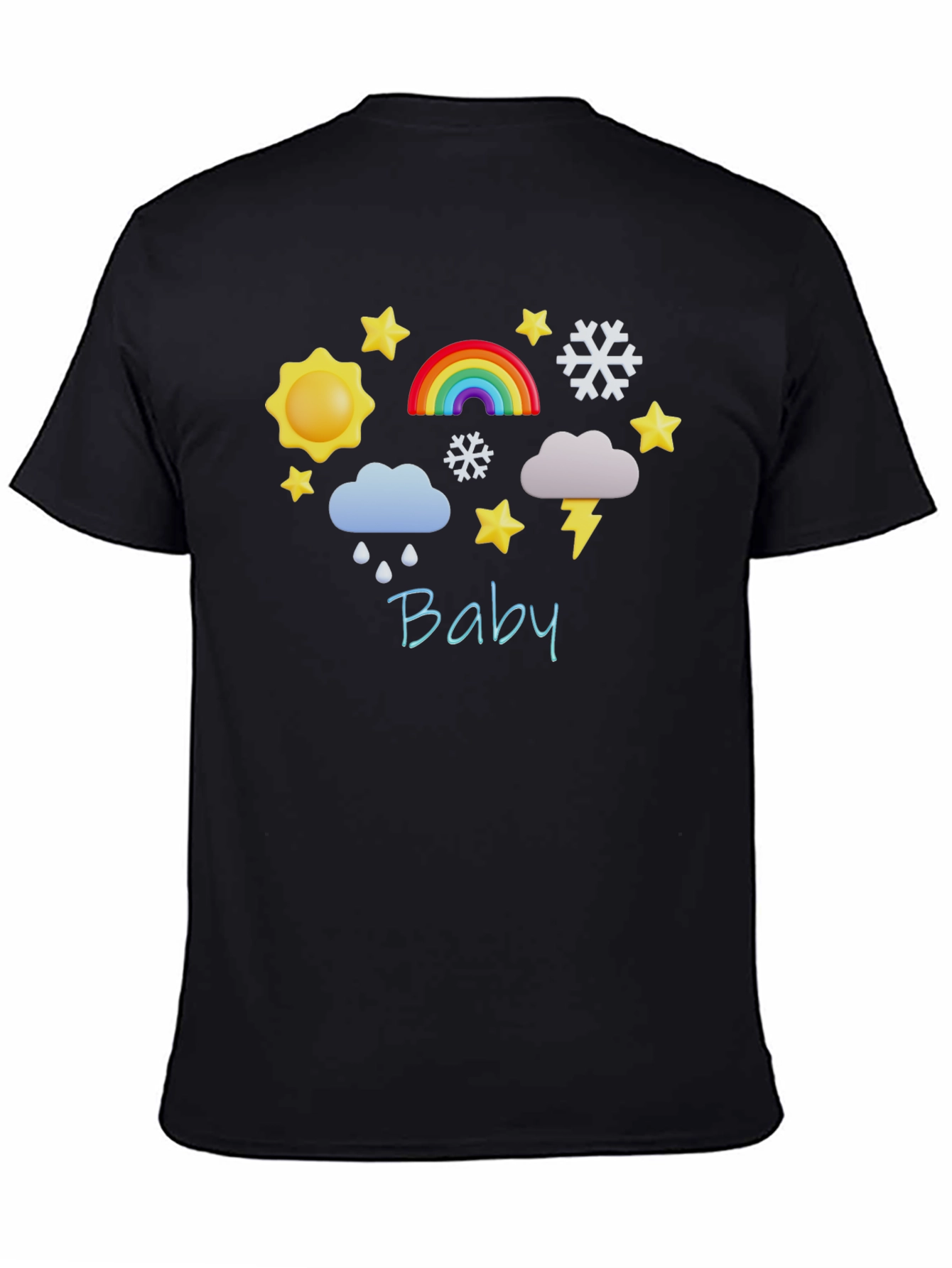 Weather Baby Print T-Shirt