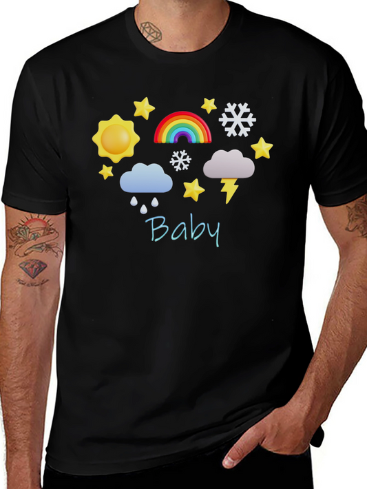 Weather Baby Print T-Shirt