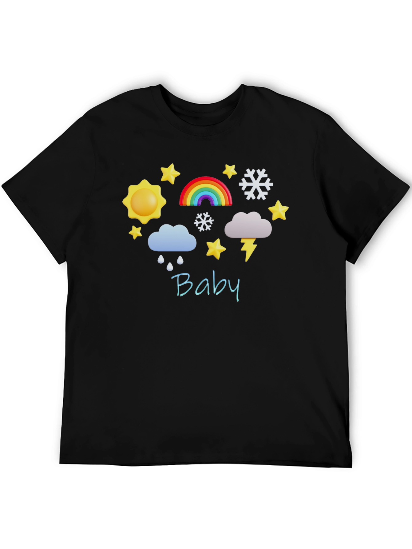 Weather Baby Print T-Shirt