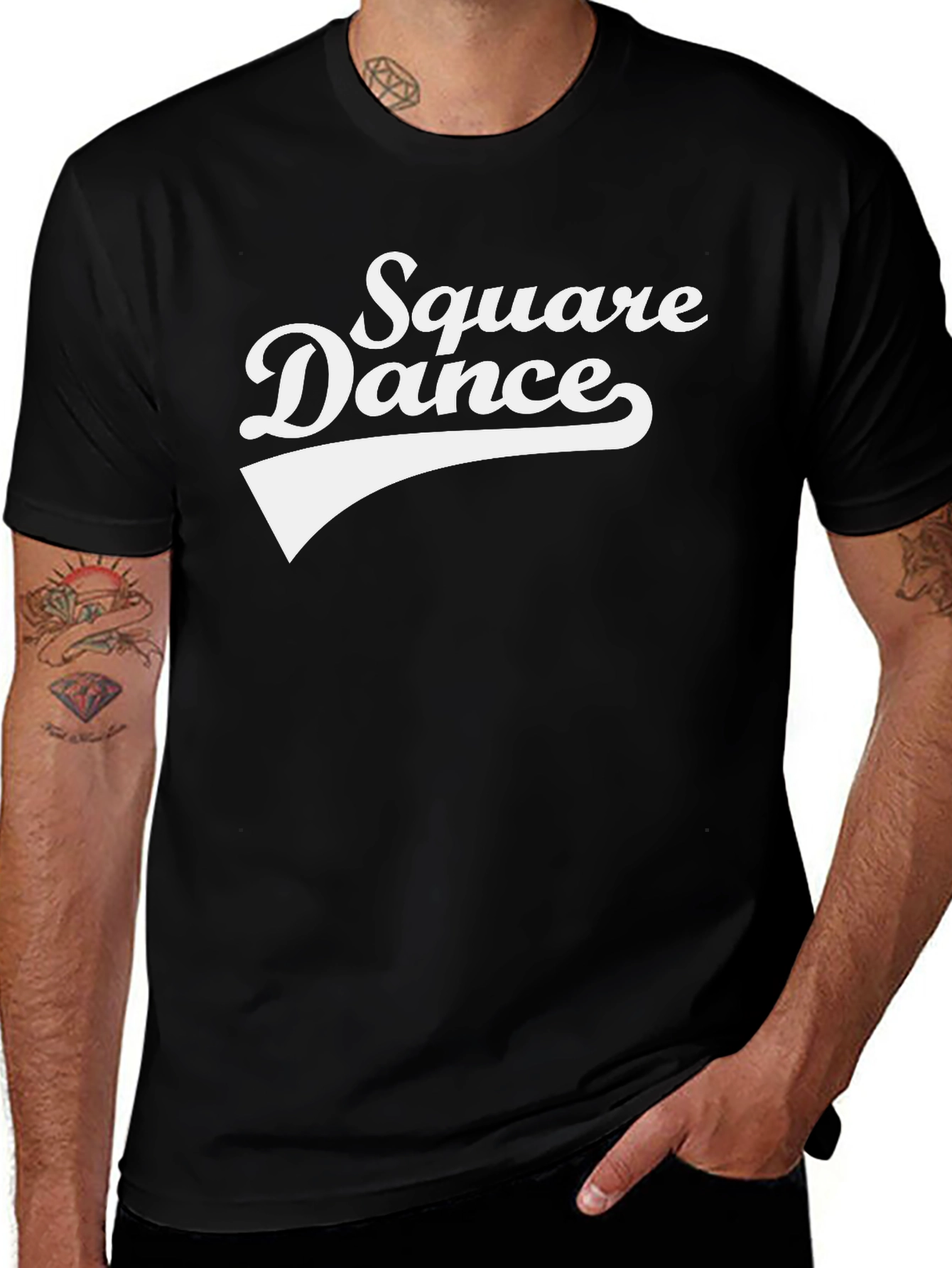 Square Dance T-Shirt - Retro Style