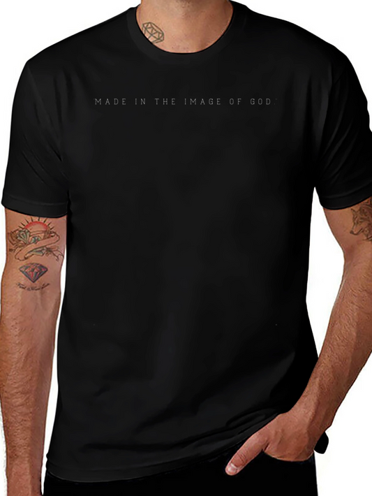 Made in the Image of God Black T-Shirt
