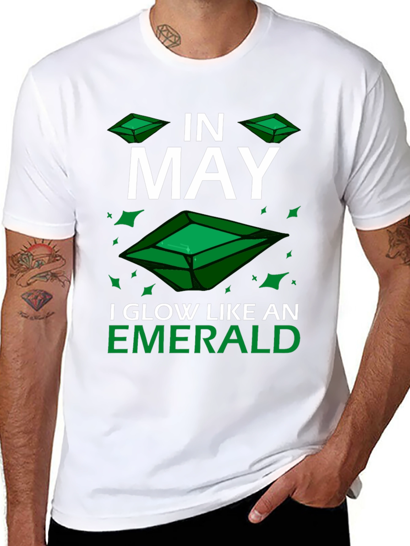 In May I Glow Like an Emerald T-Shirt