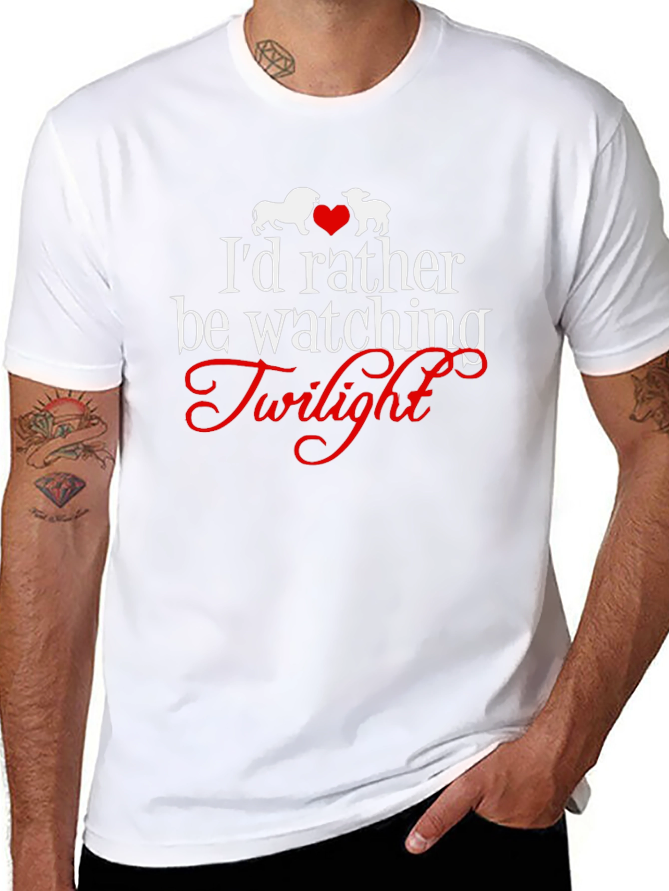 Twilight Fan T-Shirt: Team Edward & Bella