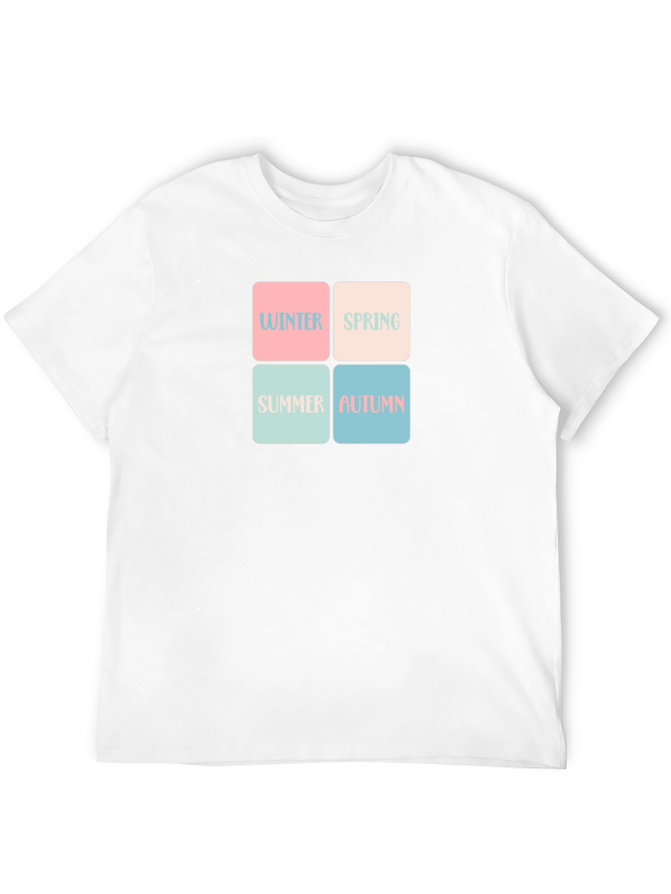 Seasons T-Shirt: Winter Spring Summer Autumn Design