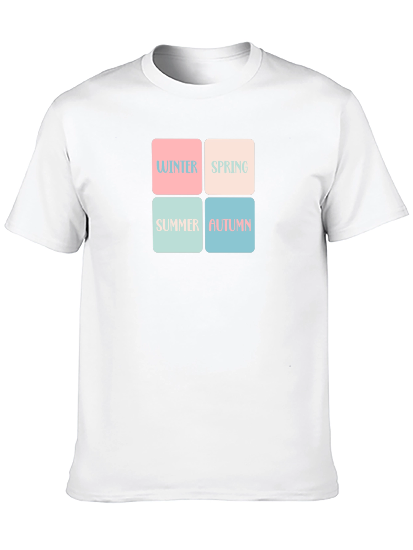 Seasons T-Shirt: Winter Spring Summer Autumn Design