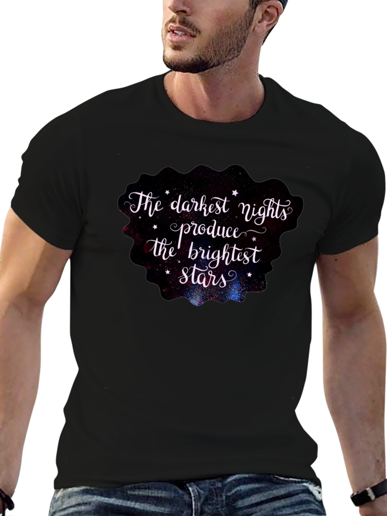 The Darkest Nights Stars Graphic Tee